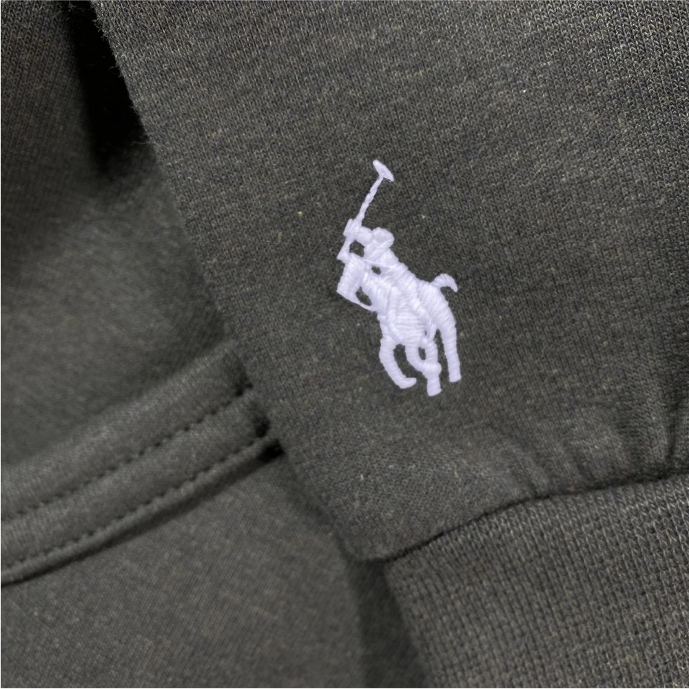 Polo Ralph Lauren Hoodie Mens Small Green Script Logo Pullover NWT Retail: $148 - Picture 10 of 13